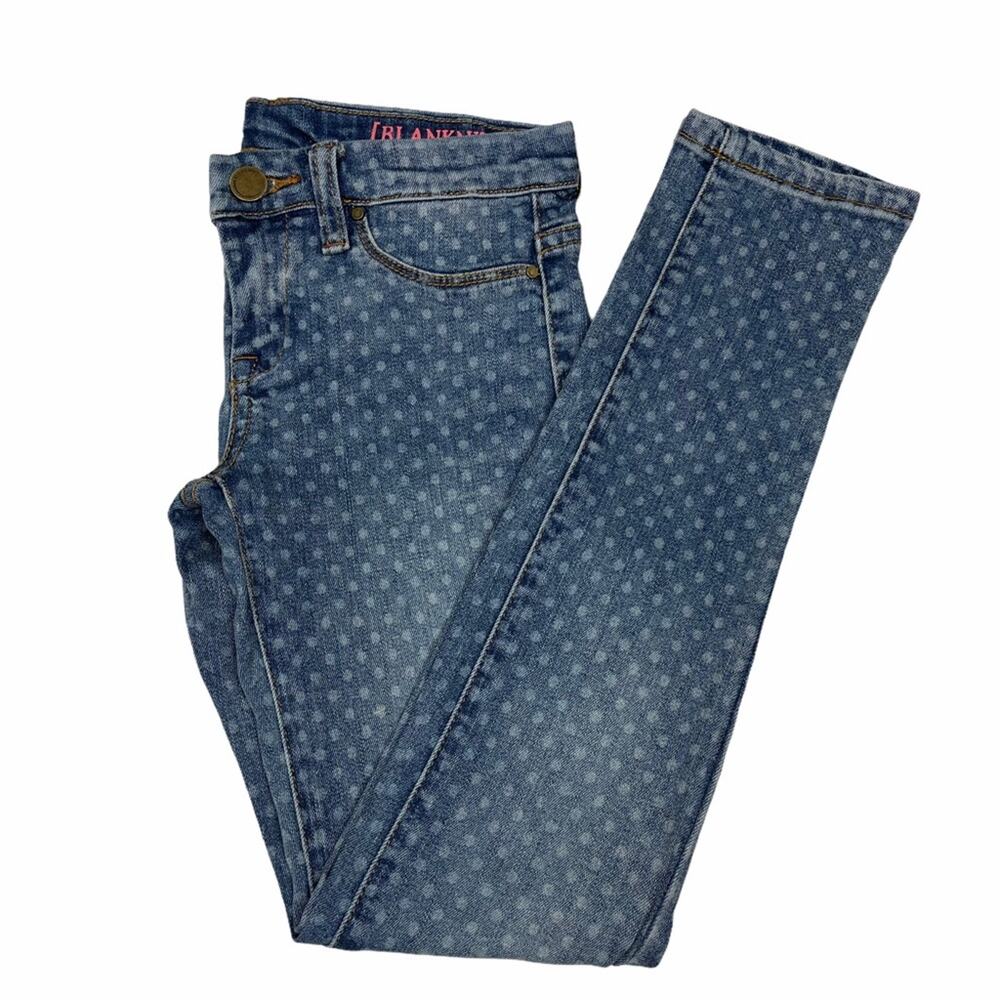 Blank NYC Kids The Spray On Polka Dot Jean 12 Girl